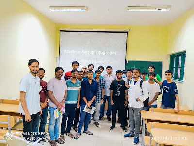 Astrophotography and Image processing Workshop: Idea Presentation Day