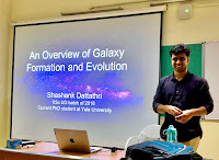 A Talk on Galaxy Formation and Dynamics by Shashank Dattathri